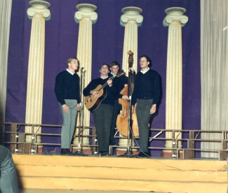 The 4 young members of Morning Ryde as pictured in 1967