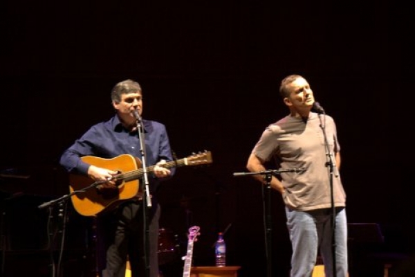Pearson and McCoy at Benaroya Hall in 2007
