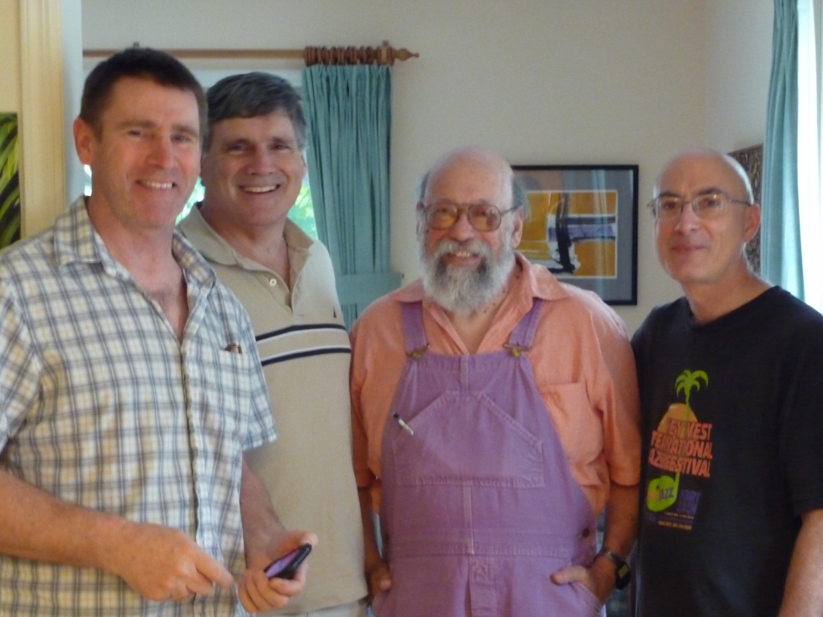 Paul Gabrielson, Paul Prestopino, Ted Brancato, and me