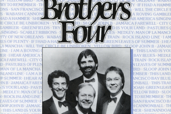 A couple of pages introducing The Brothers Four