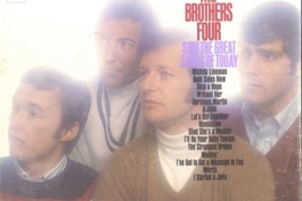Cover of the last Brothers Four Columbia record album 'Lets Get Together'