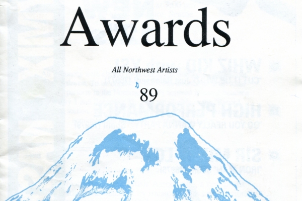 Program from 1989 Music Awards