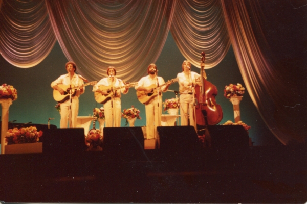The Brothers Four 1979 left to right: Dick Foley, Bob Haworth, myself, Bob Flick
