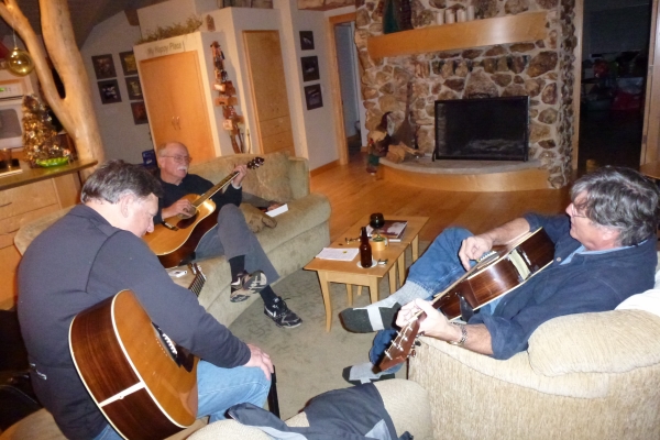 Mark and friends playing together