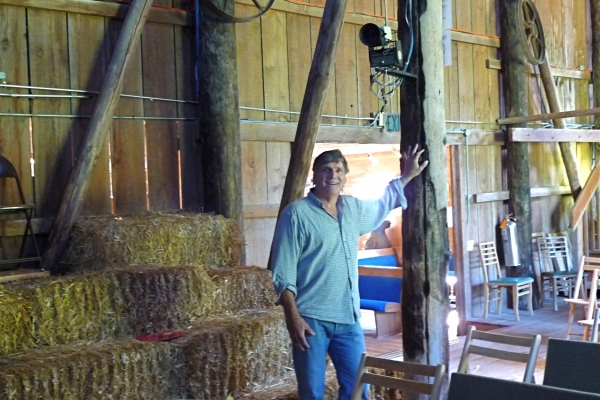 A concert in the barn